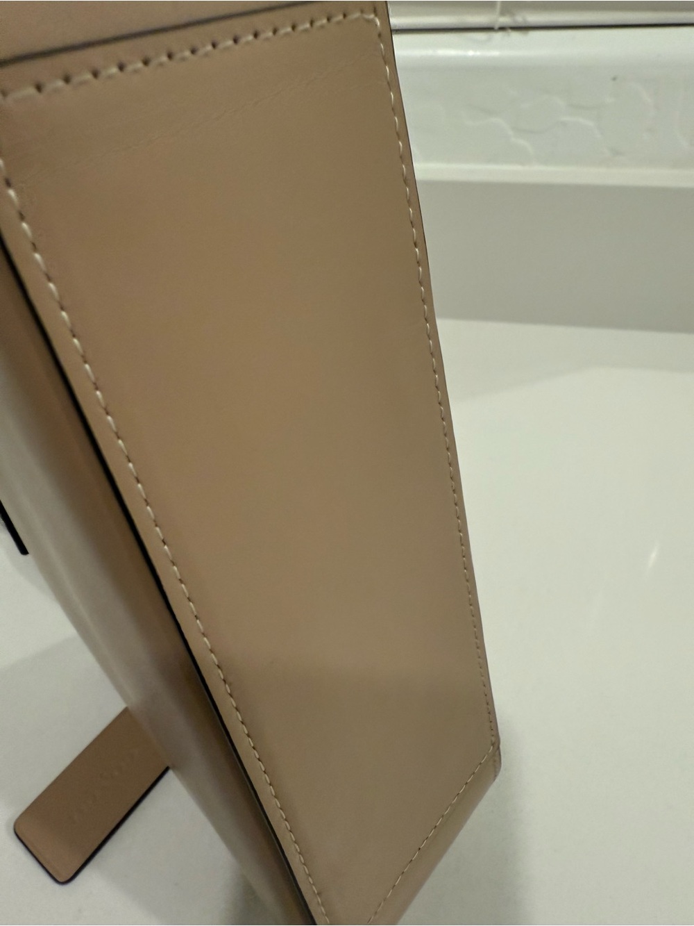 Coach Eliza Shoulder Bag in Tan and Silver Hardware - Picture 7 of 10